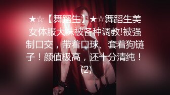 ★☆【舞蹈生】★☆舞蹈生美女体服大袜被各种调教!被强制口交，带着口球、套着狗链子！颜值极高，还十分清纯！ (2)