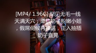 [MP4/ 1.96G] 罕见无毛一线天满天穴，柔软奶子粉嫩小妞，假屌伺候再操逼，正入抽插奶子直晃